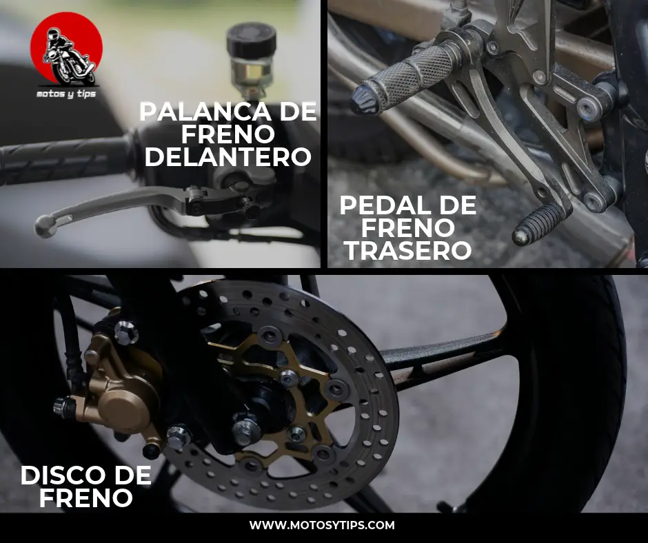 Frenos de una motocicleta